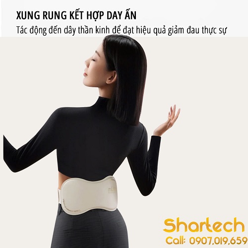 Máy Massage Lưng Bụng MiLife W7 EMS