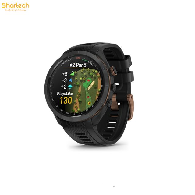 Đồng Hồ Thông Minh Garmin Approach S70, 47mm, Golf GPS, Blk/Copper