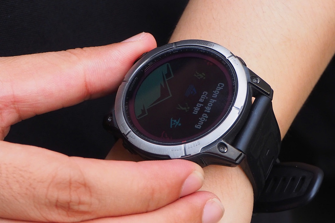 Đồng Hồ Garmin Fenix 7 Sapphire Solar 47mm Cũ 99%