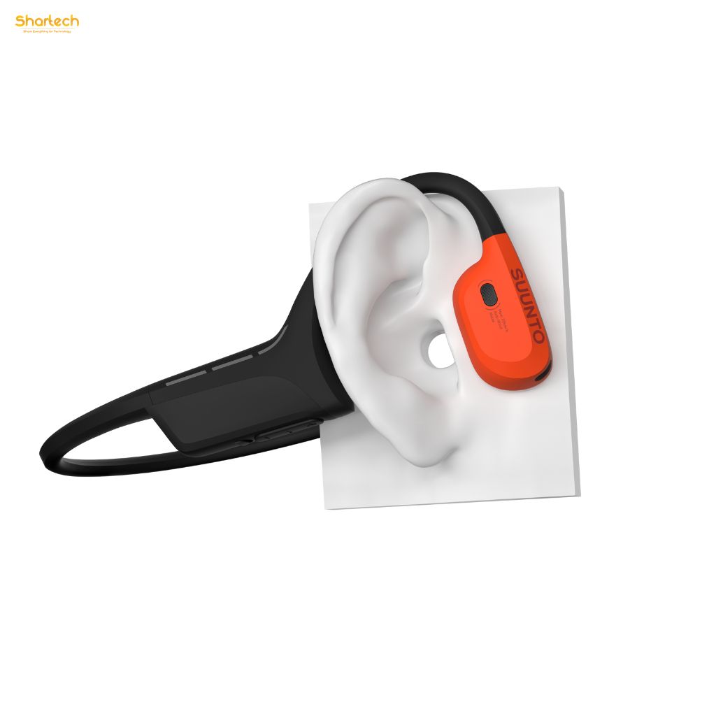 Tai Nghe Thể Thao Bluetooth Truyền Âm Qua Xương Suunto Wing 2 - Chỉ 35g, Pin 12H, Chống Nước & Bụi, Kèm Sạc Dự Phòng - Hình ảnh 2