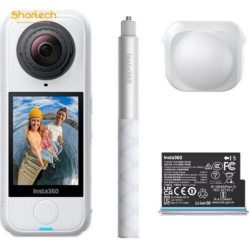 Máy Quay Insta360 X4 Air Essentials Bundle Trắng - Chính Hãng