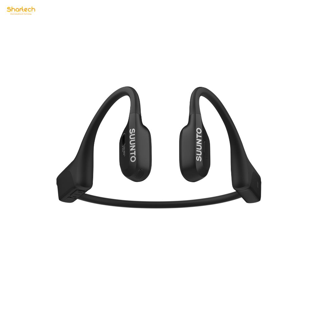 Tai Nghe Thể Thao Bluetooth Truyền Âm Qua Xương Suunto Wing 2 - Chỉ 35g, Pin 12H, Chống Nước & Bụi, Kèm Sạc Dự Phòng