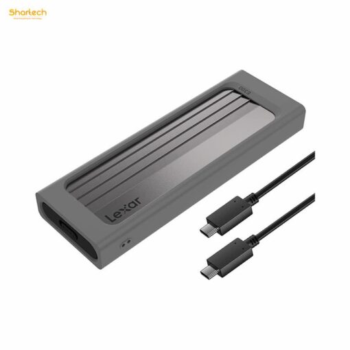 Box SSD Lexar E300 M.2 Nvme Enclosure hỗ trợ USB 3.2 Gen 2, Tốc độ cao 10Gbps, Bảo hành chính hãng 12 tháng