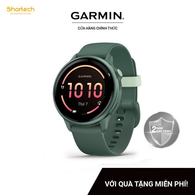 [New] Đồng hồ thông minh Garmin vívoactive 6 (Black/LunarGold/Green/Pink) - Hàng chính hãng